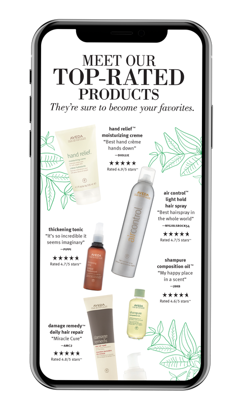 Aveda Top Rated Products - KIM SIEBOLD DESIGN